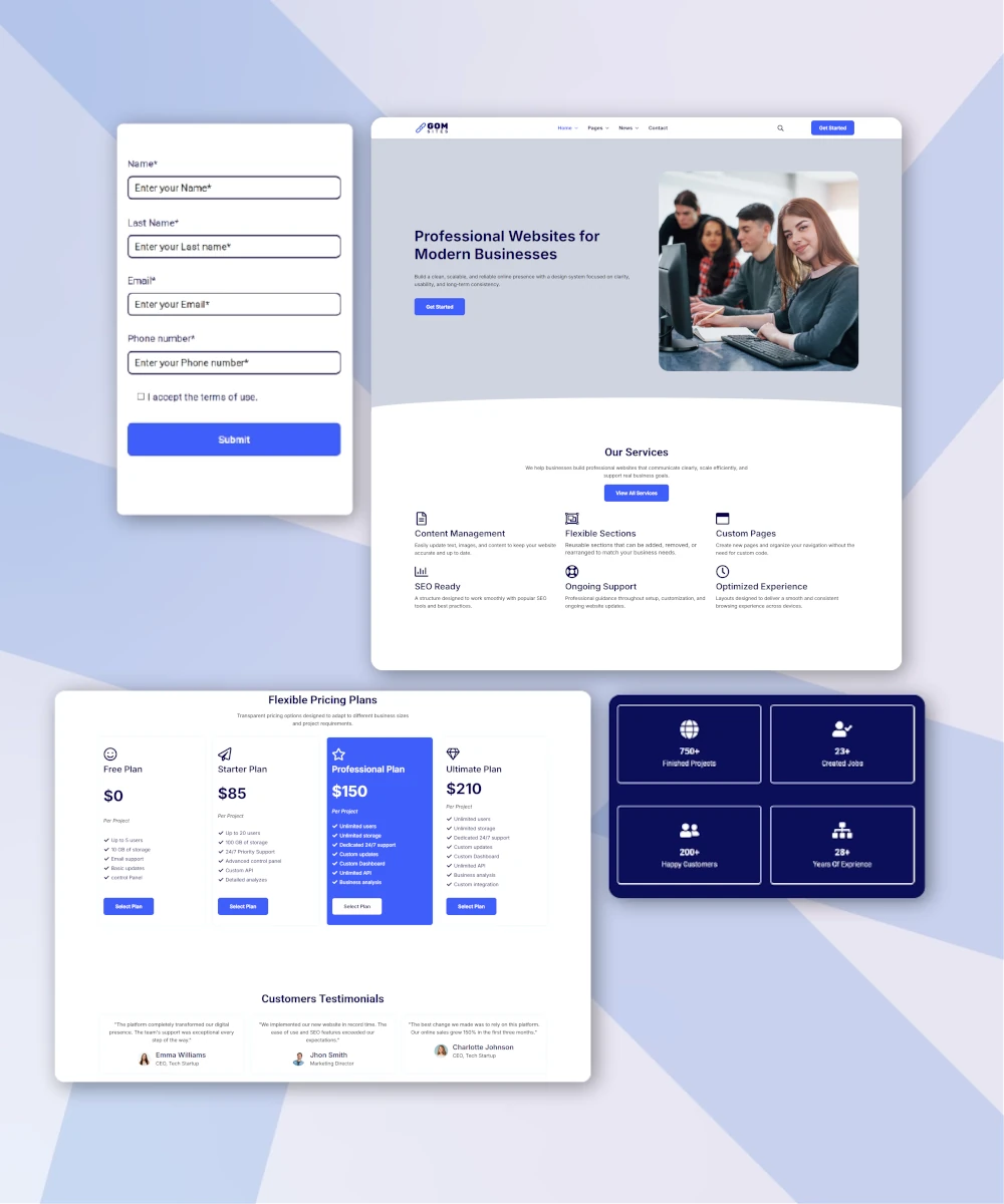 gom sites Businness Pro​