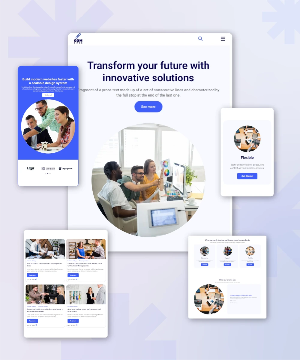 gom sites Corporate Standard